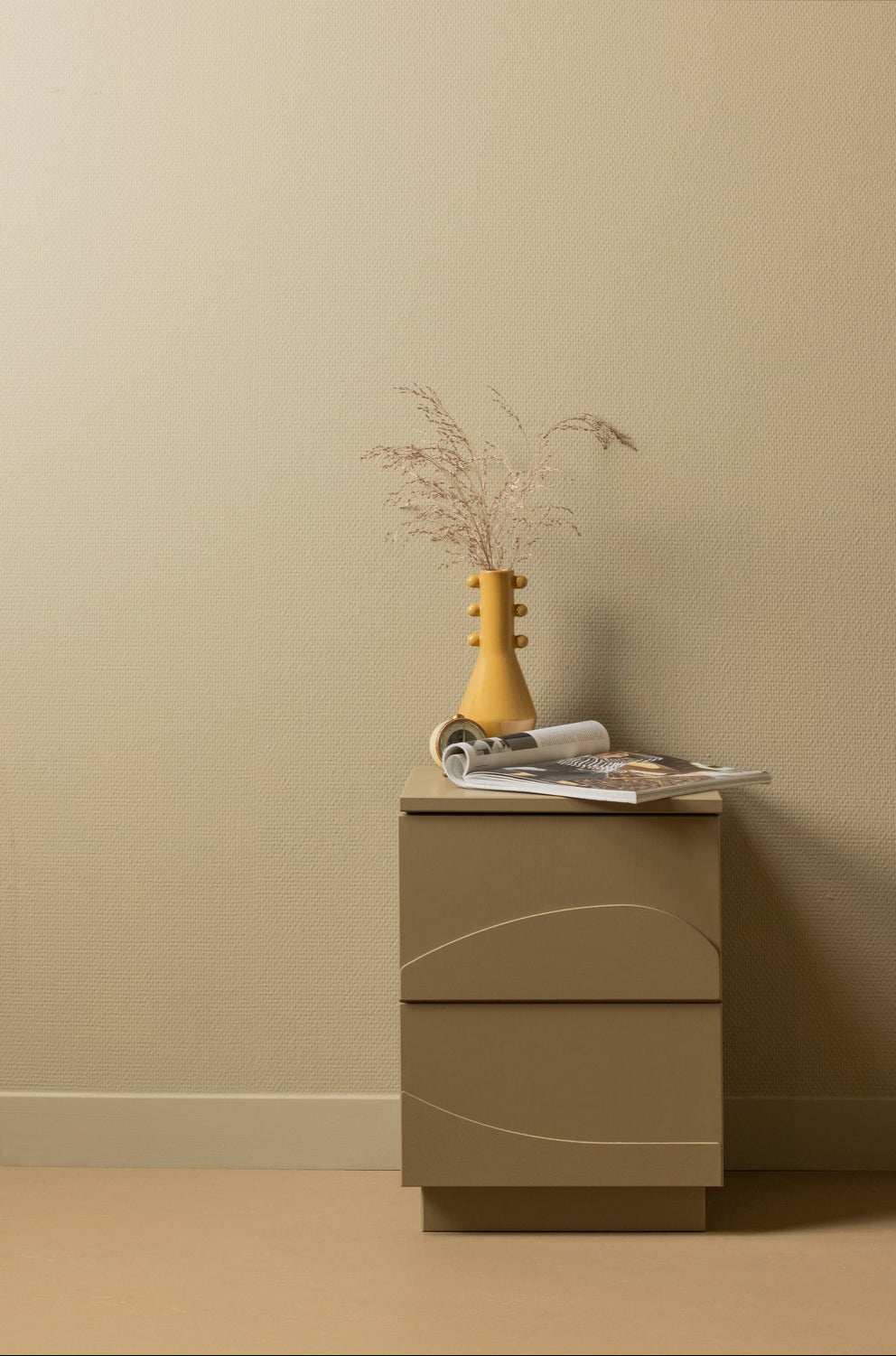 Comodino in legno di pino Teo 50x36 cm