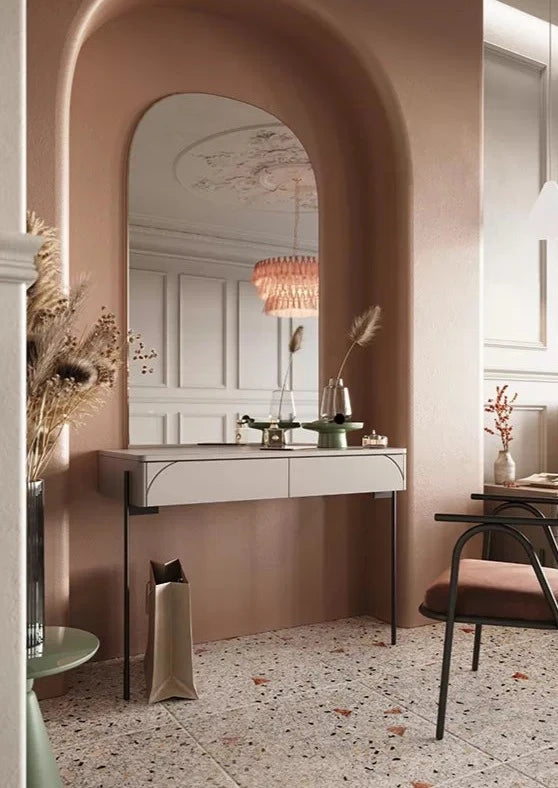 Consolle 2 cassetti cashmere Sonatia 104x82 cm