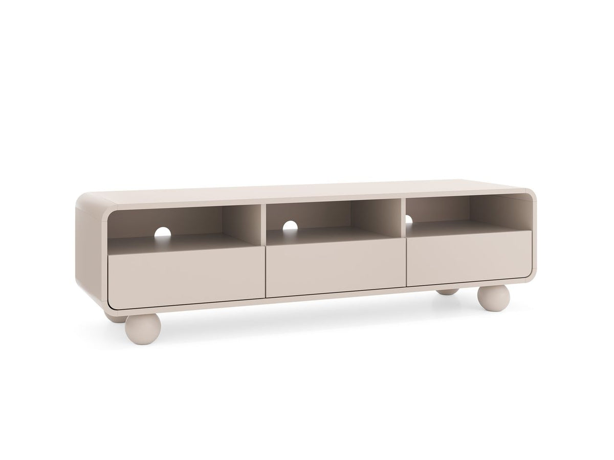 Mobile TV 3 cassetti cashmere Yuma 160x44 cm