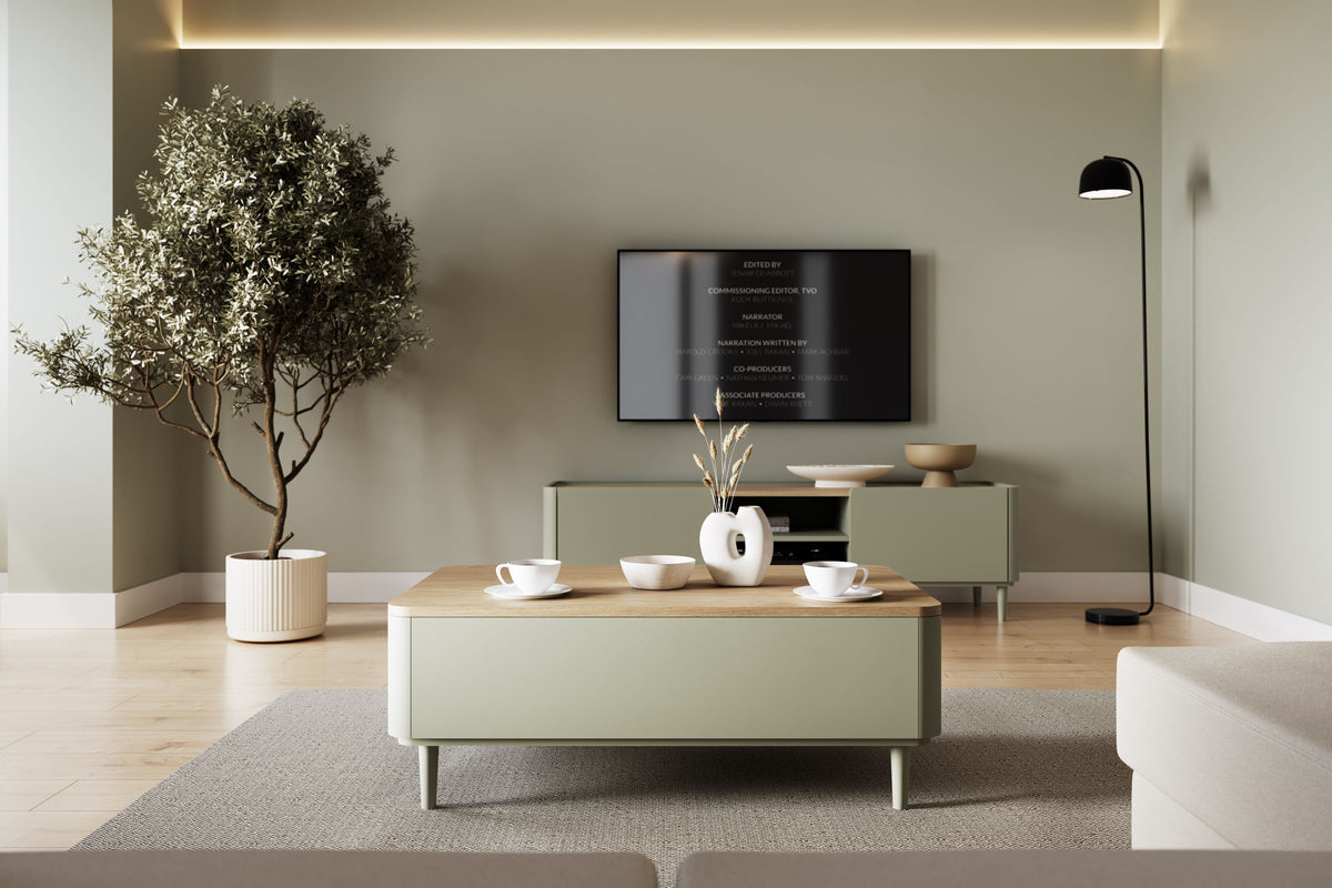 Tavolino 2 cassetti Elivo