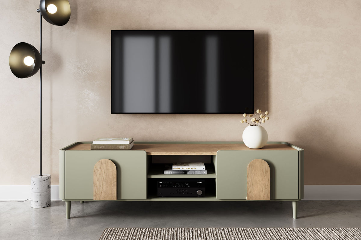 Mobile TV 1 anta 2 cassetti Amilio 200 cm