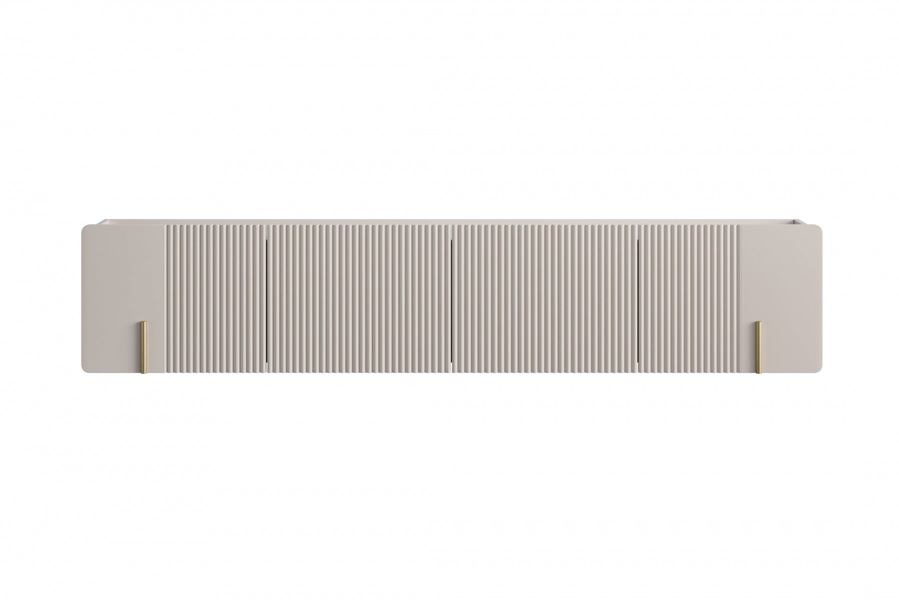 Mobile TV 2 ante 2 cassetti sospeso cashmere Miami 200x40 cm