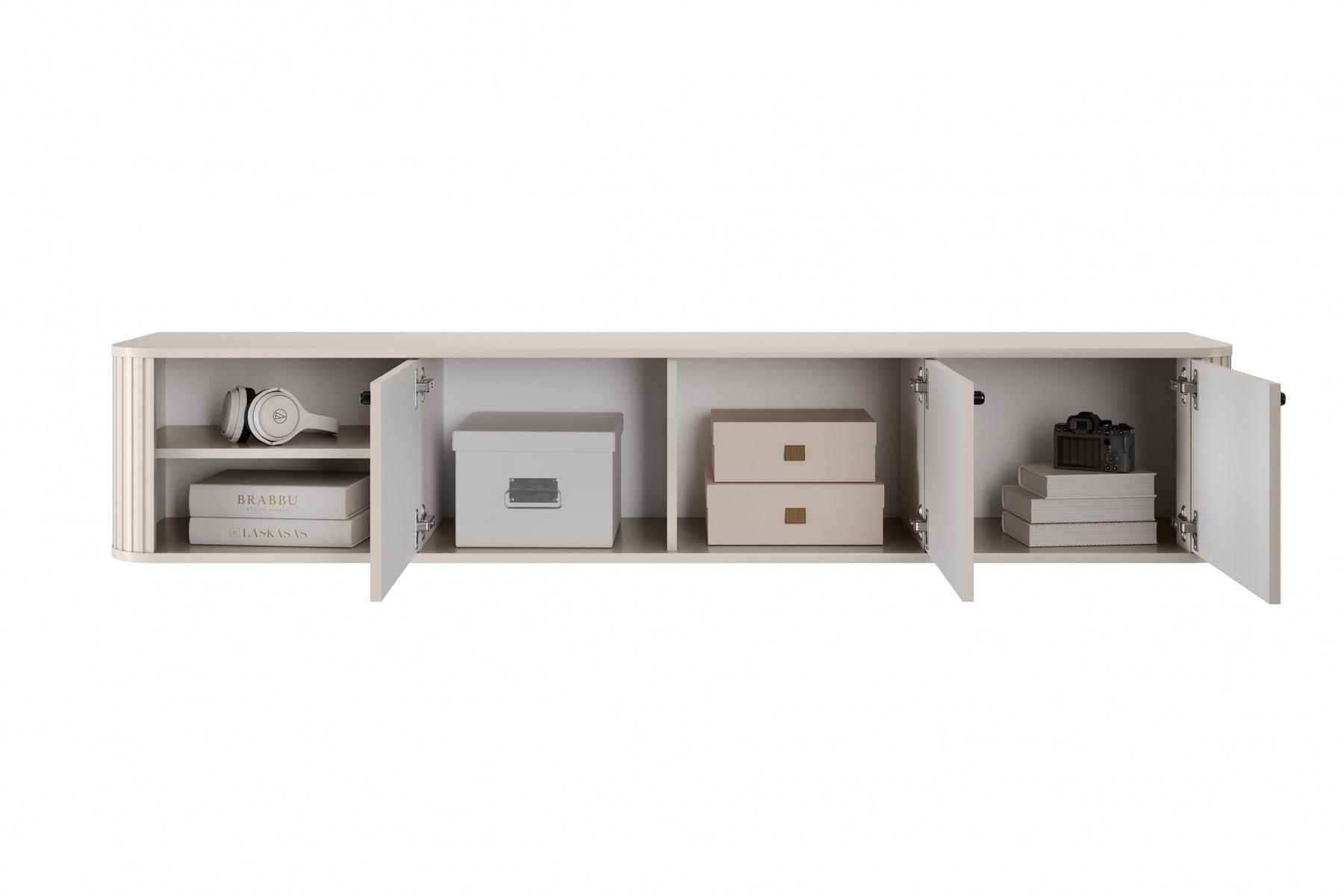 Mobile TV 3 ante sospeso Liberty 187x36 cm