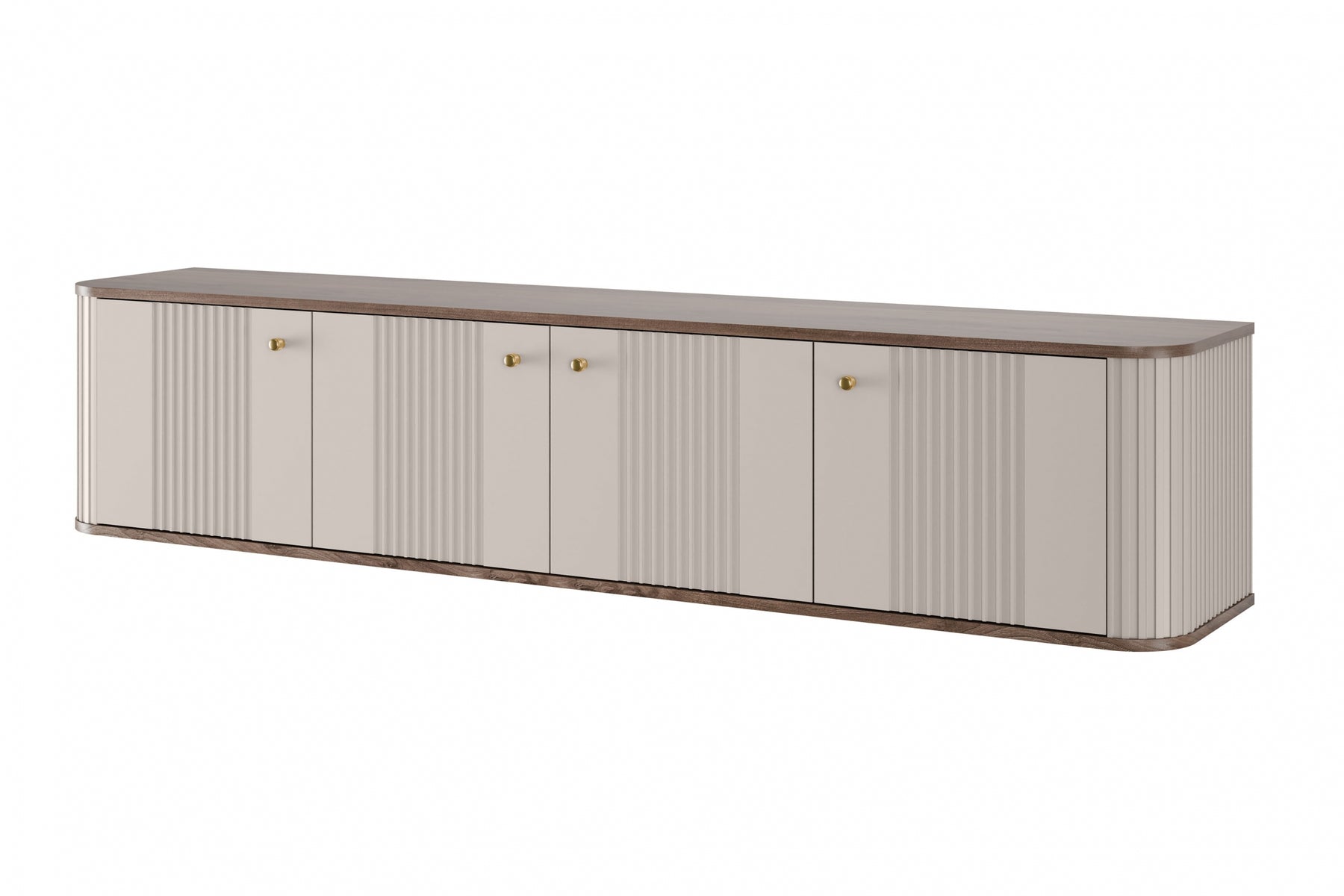 Mobile TV 4 ante sospeso Liberty 187x36 cm