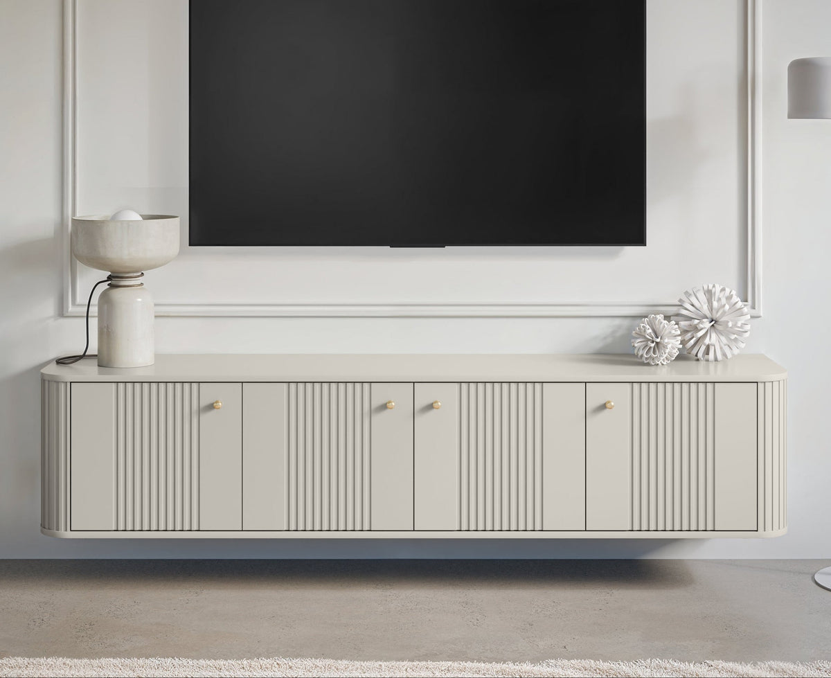 Mobile TV 4 ante sospeso Liberty 187x36 cm