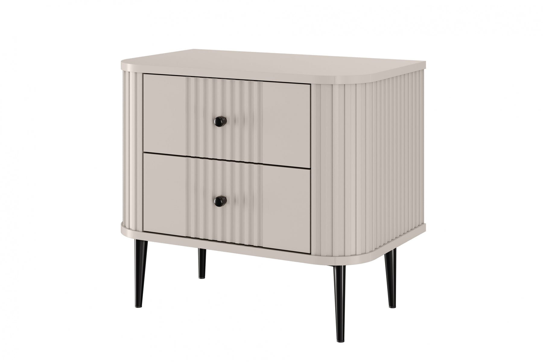 Set di 2 comodini 2 cassetti Liberty 58x51 cm