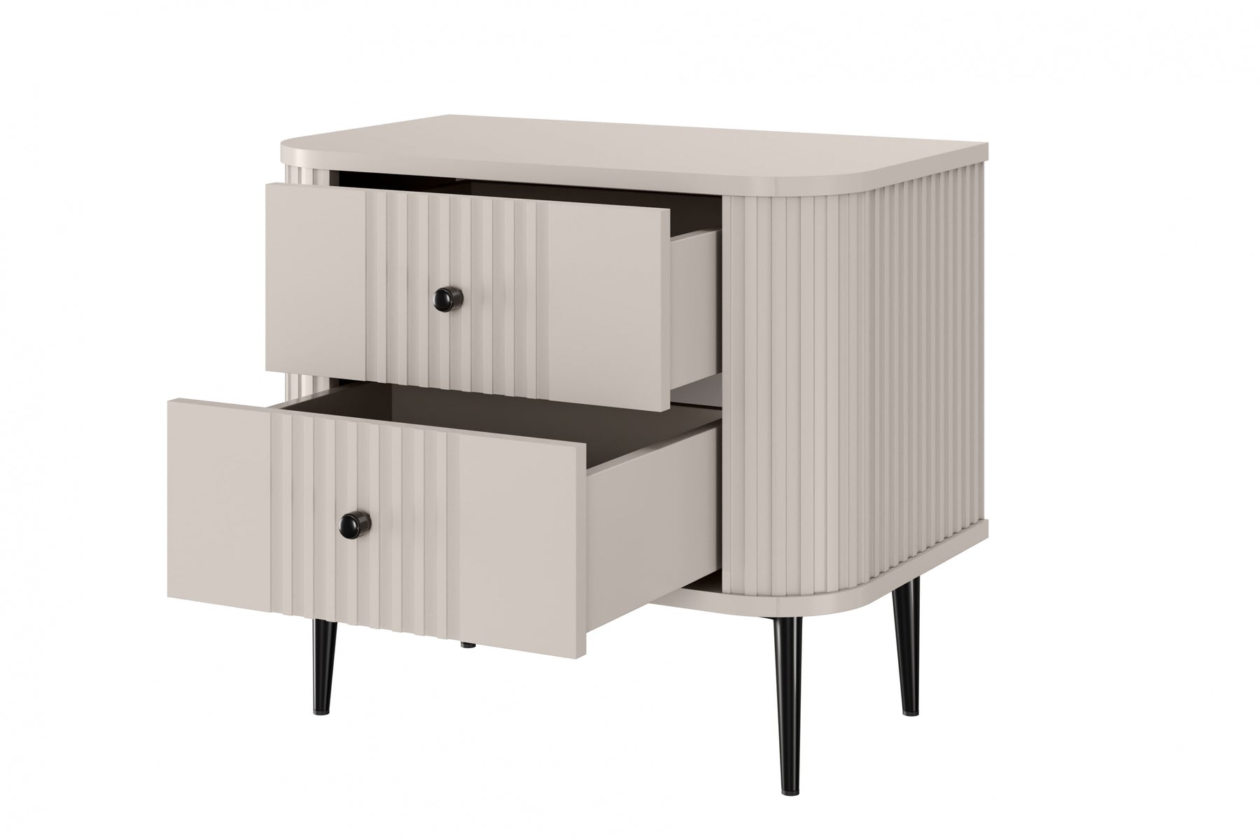 Set di 2 comodini 2 cassetti Liberty 58x51 cm