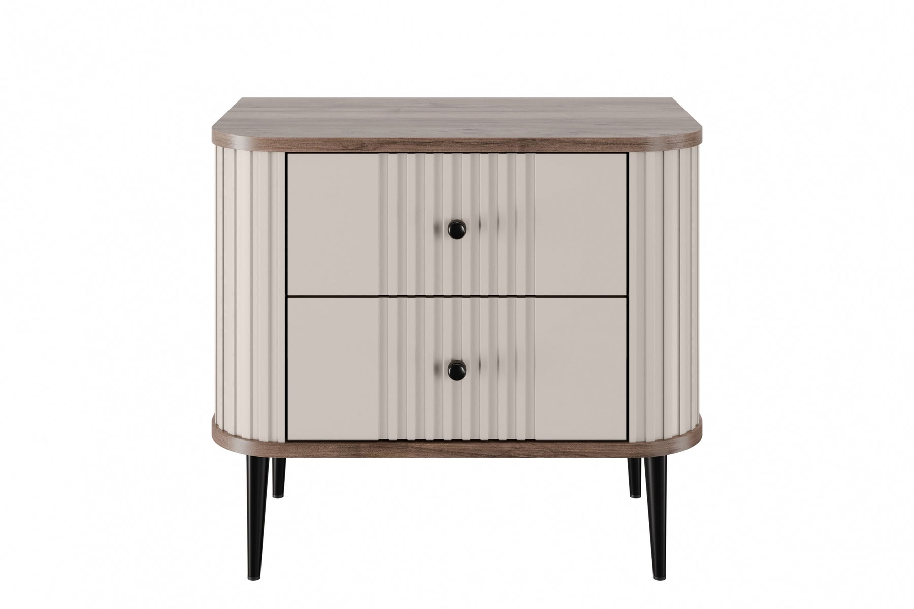 Set di 2 comodini 2 cassetti Liberty 58x51 cm