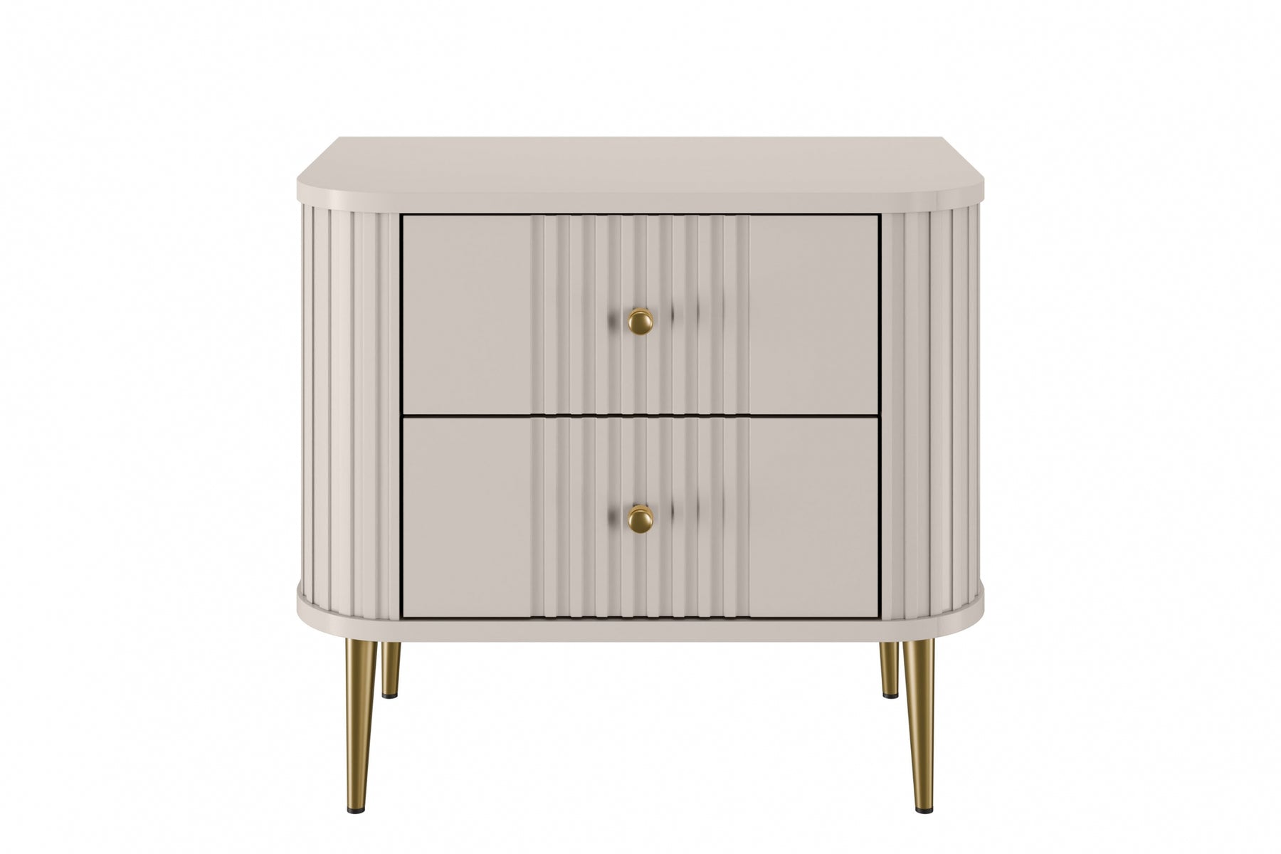 Set di 2 comodini 2 cassetti Liberty 58x51 cm