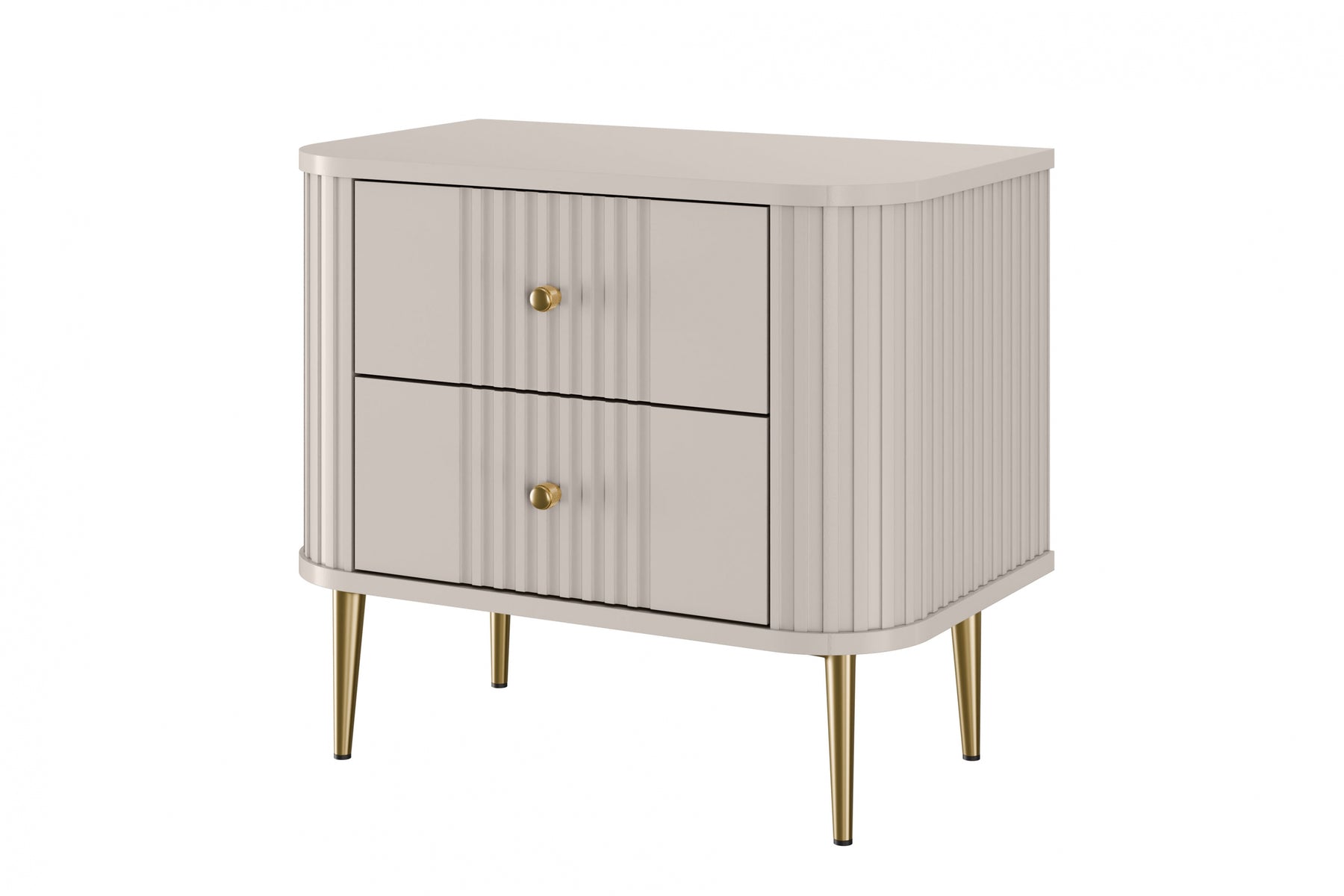 Set di 2 comodini 2 cassetti Liberty 58x51 cm