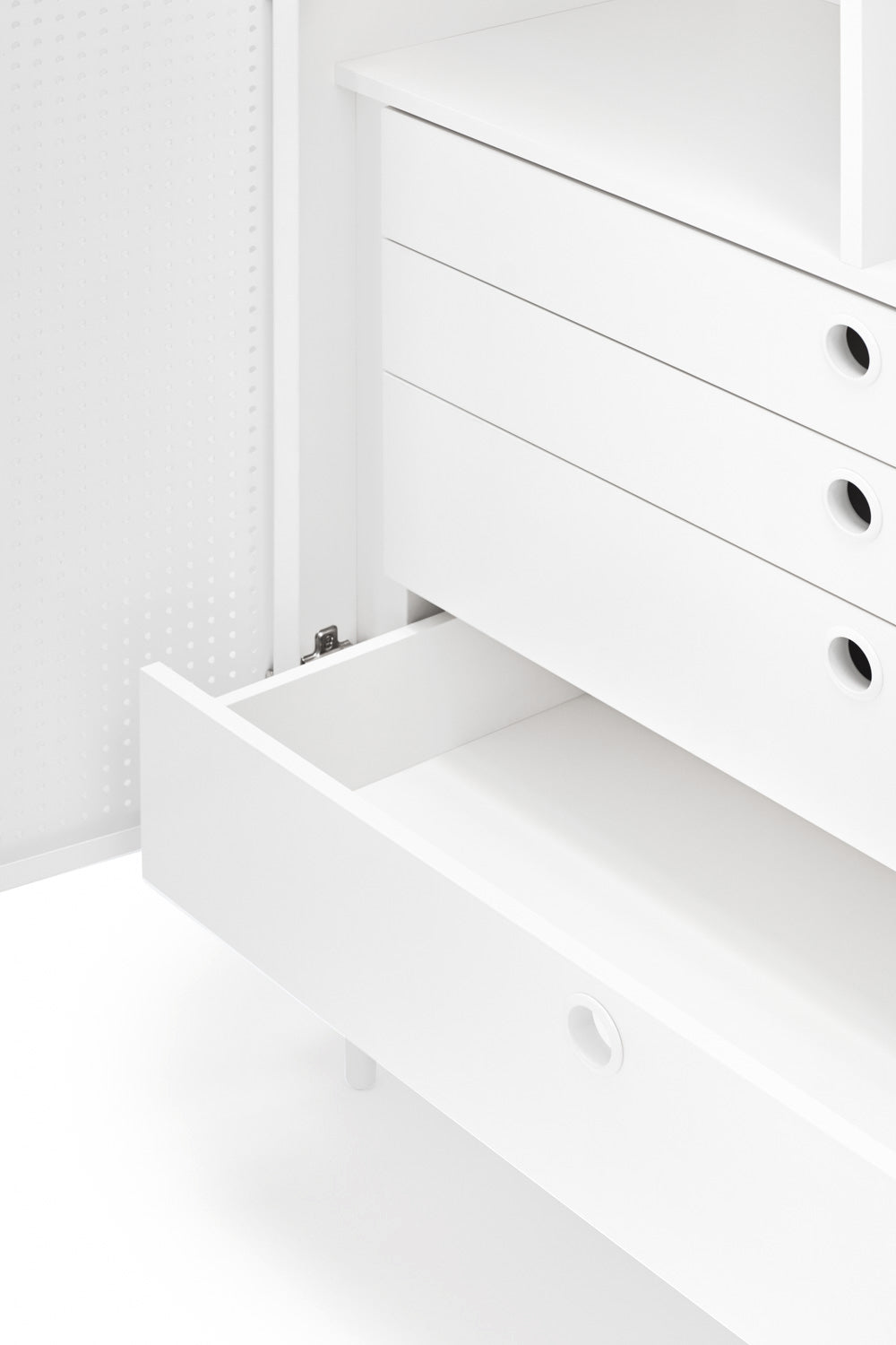 Credenza 2 ante bianco Punto di Teulat 93x130 cm