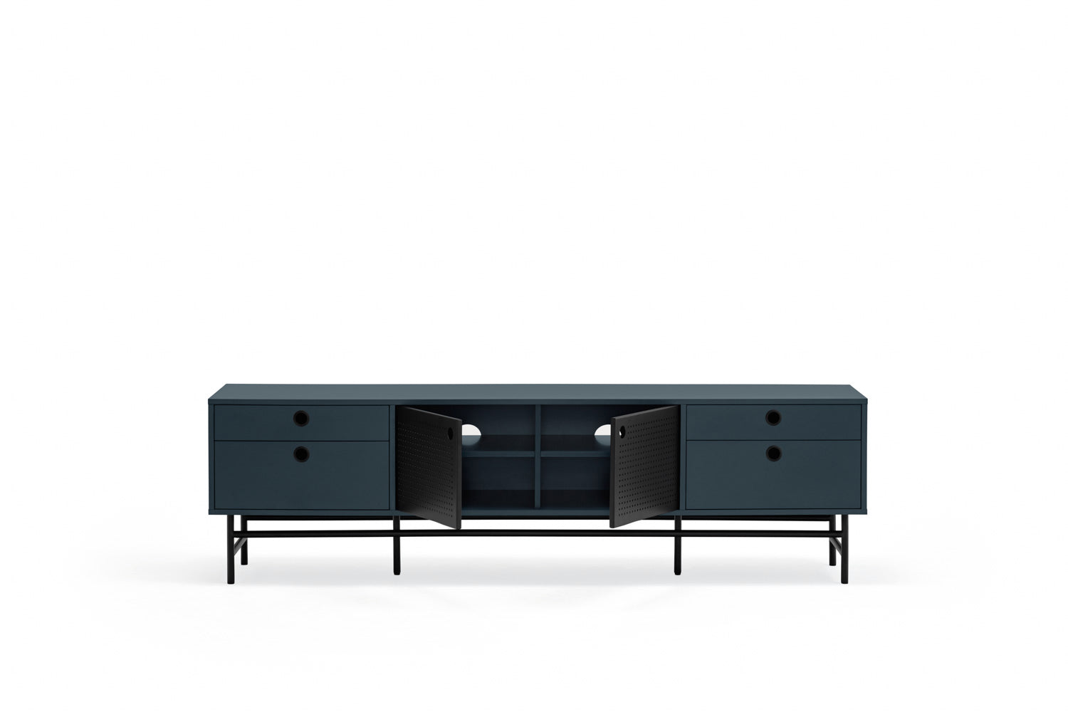 Mobile TV blu Punto di Teulat 180x40 cm