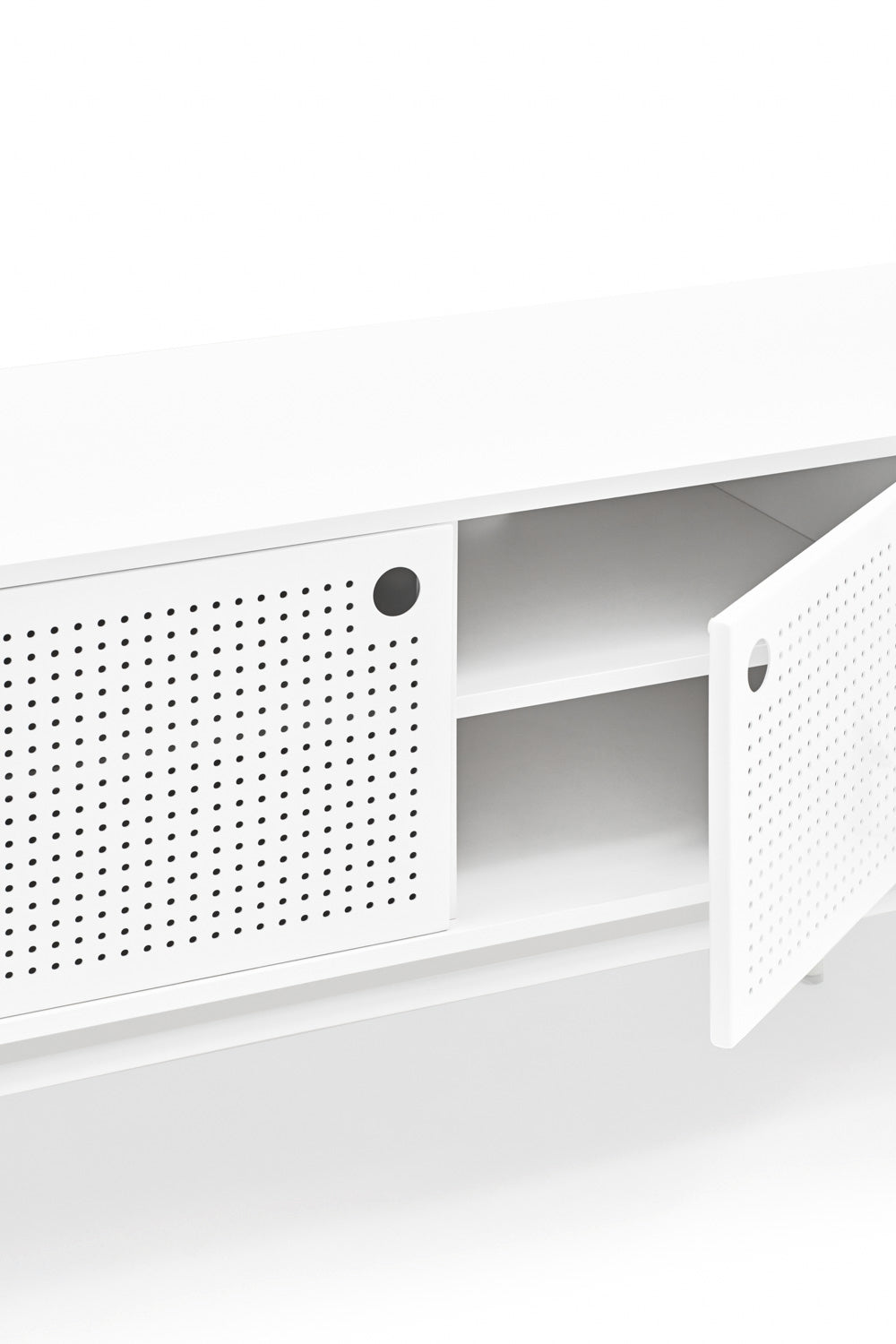 Mobile TV bianco Punto di Teulat 180x40 cm