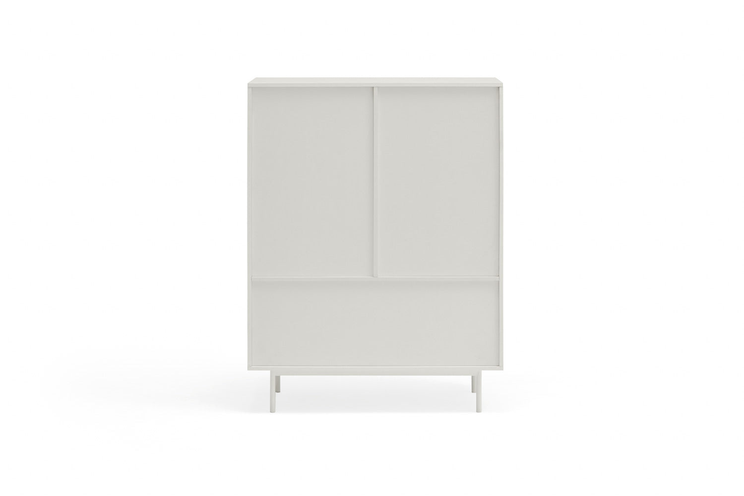 Credenza bianca 2 ante Sierra di Teulat 97x130 cm