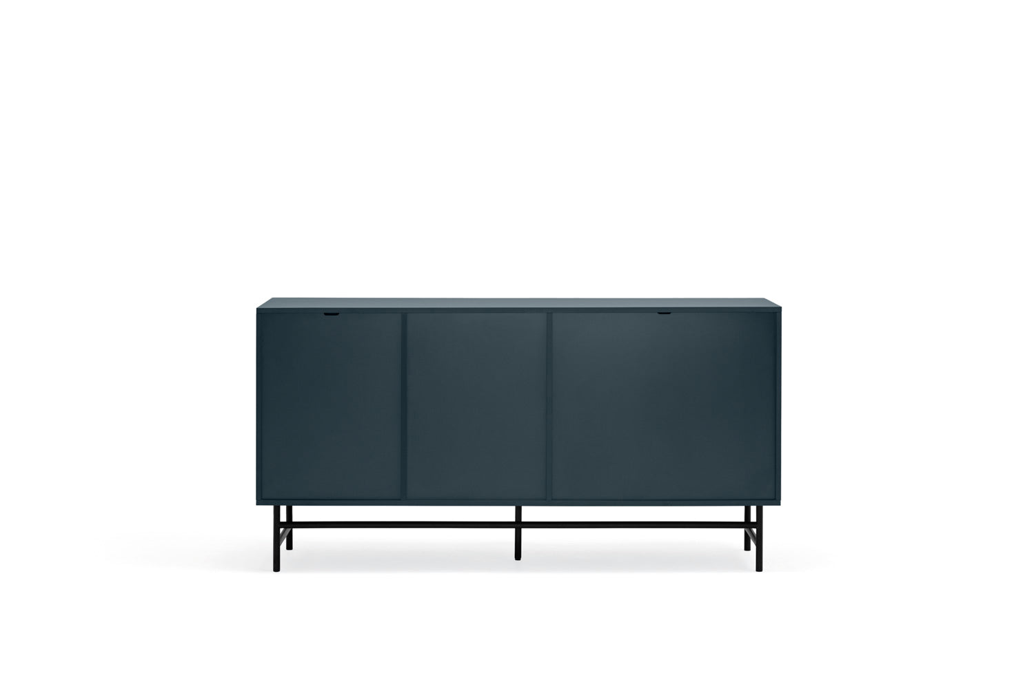 Madia 4 cassetti 2 ante blu Punto di Teulat 150x47 cm