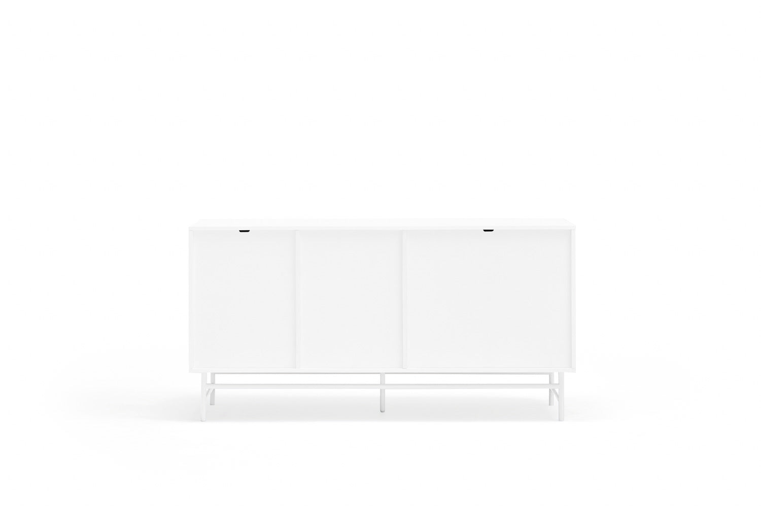 Madia 4 cassetti 2 ante bianco Punto di Teulat 150x47 cm