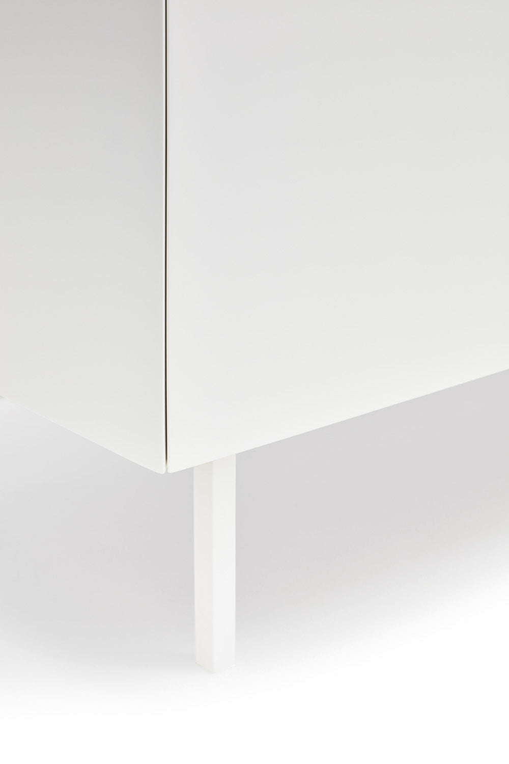 Mobile TV 2 cassetti anta ribalta bianco Arista di Teulat 180x40 cm