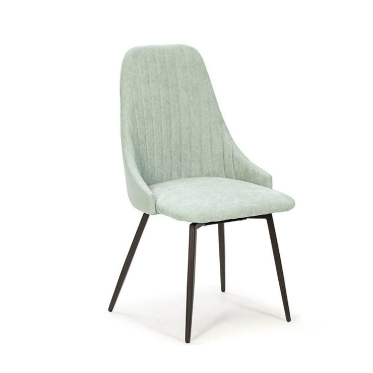 set 2x sedia tella turchese girevole