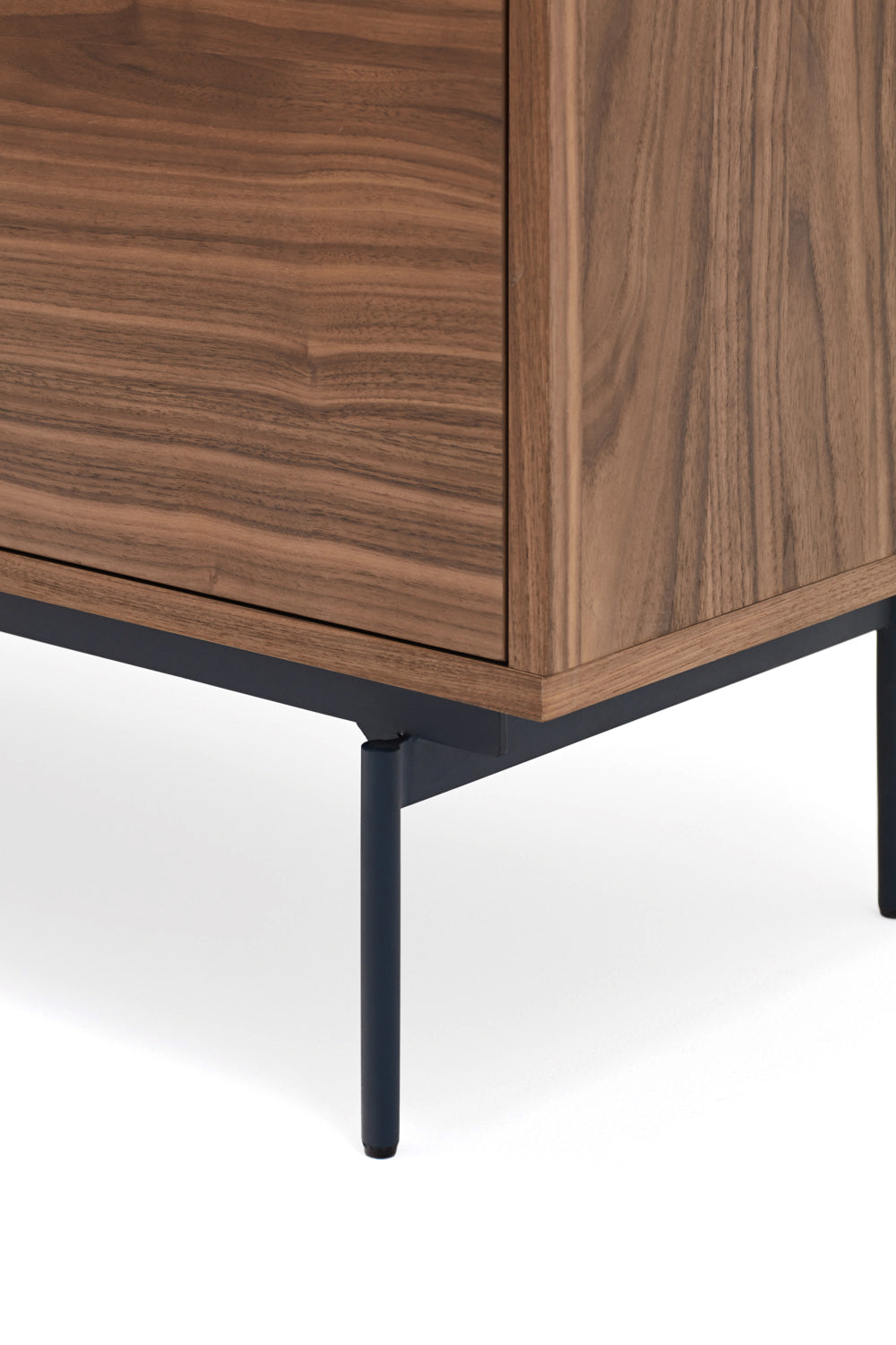Credenza 2 ante noce/blu Valley di Teulat 92x130 cm
