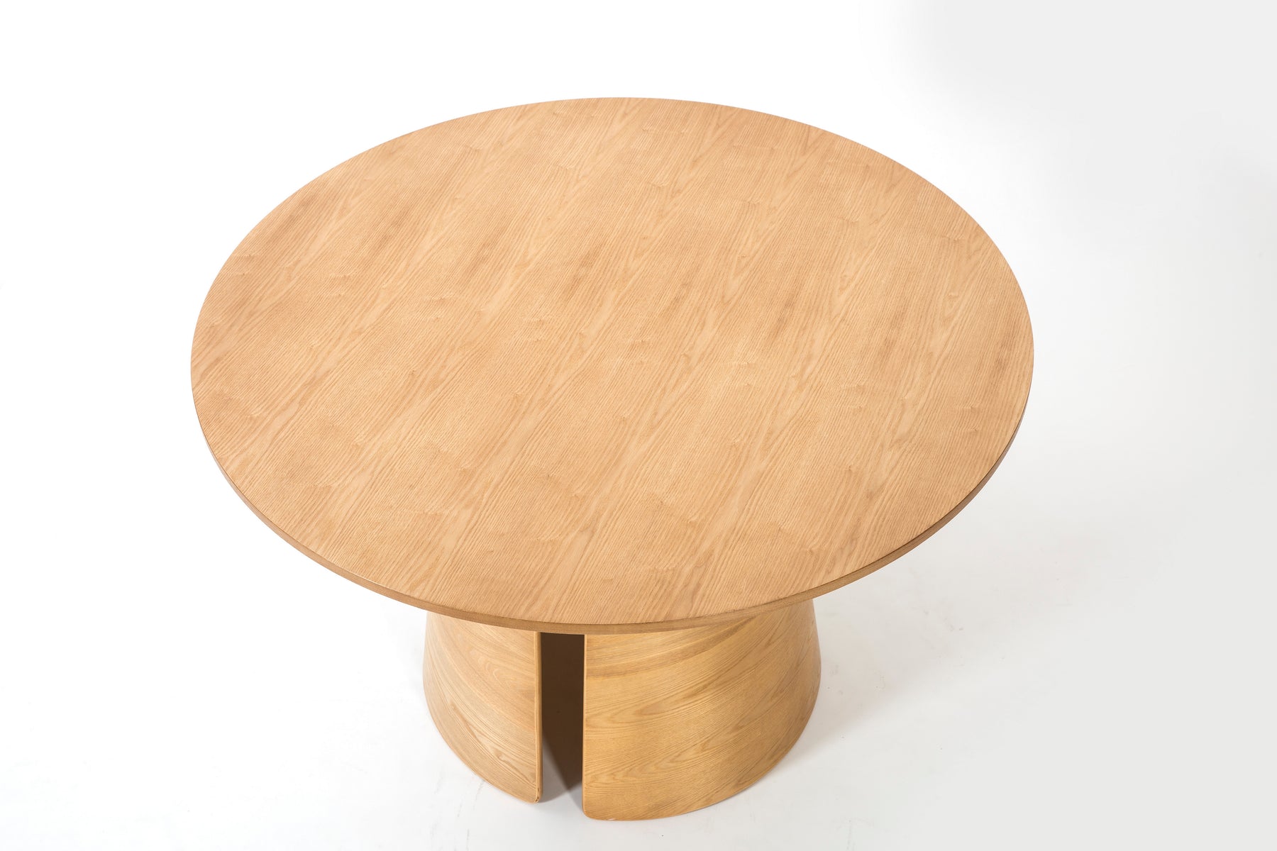 Tavolo tondo 4 posti in legno colore naturale Cep di Teulat Ø137 h75 cm
