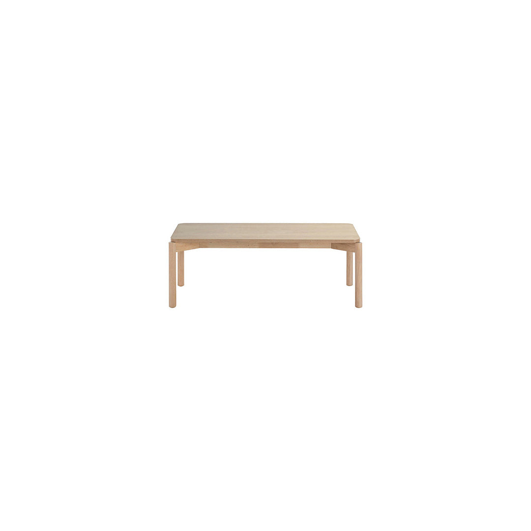 Tavolino basso legno naturale Atlas Teulat 110x60 h40 cm