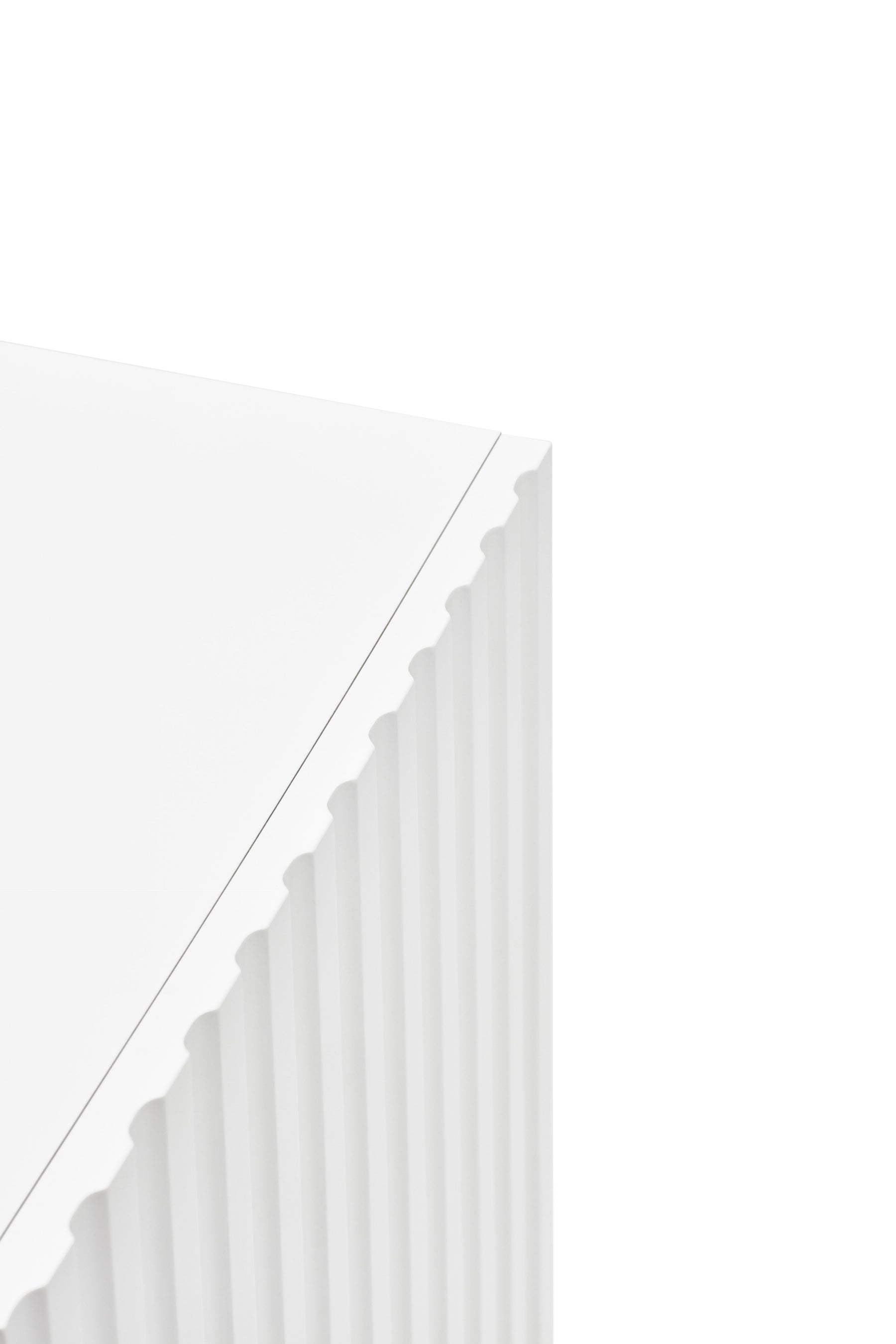 Madia bianca 3 ante Doric di Teulat 148x48 cm