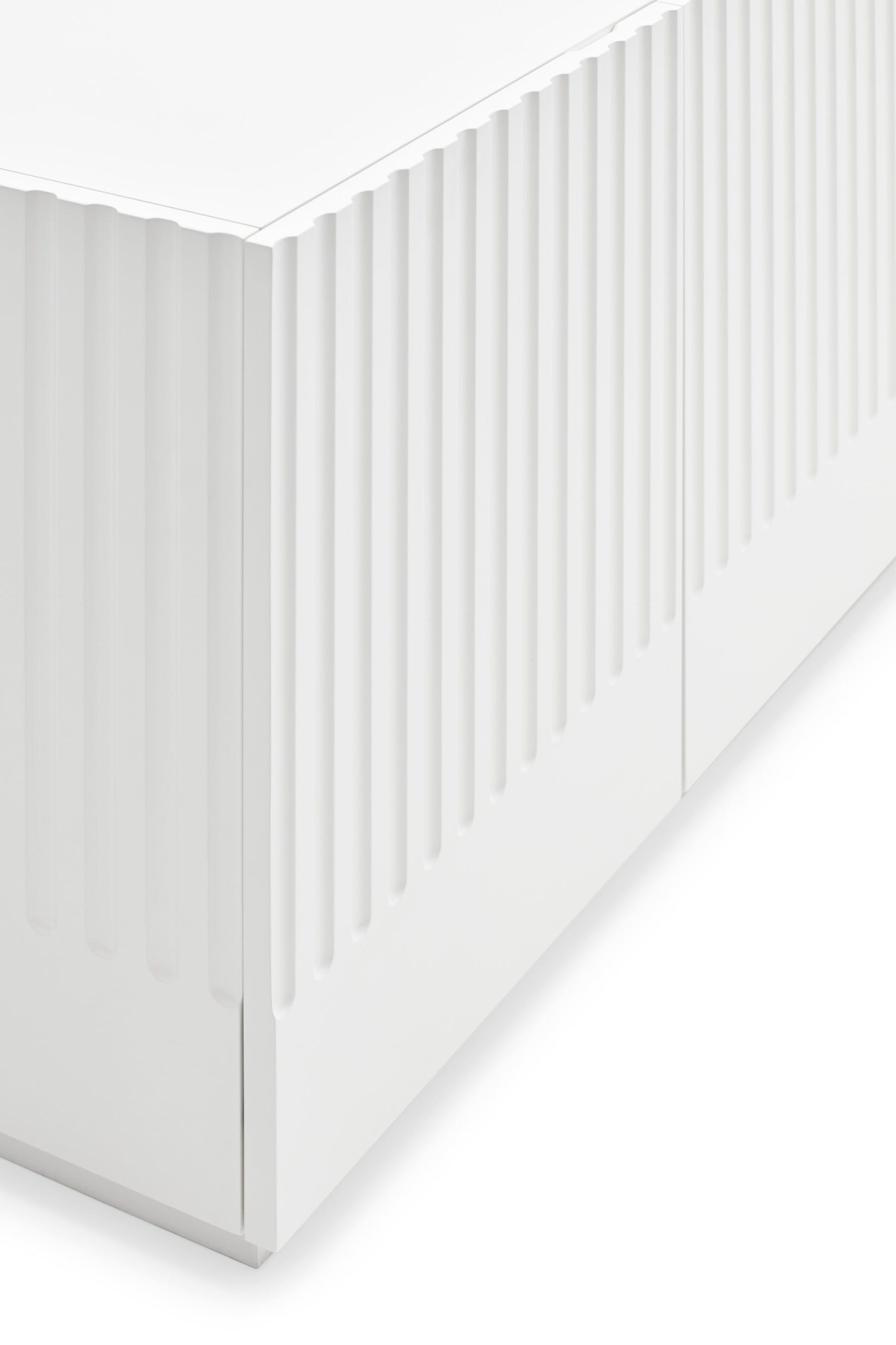 Madia bianca 3 ante Doric di Teulat 148x48 cm