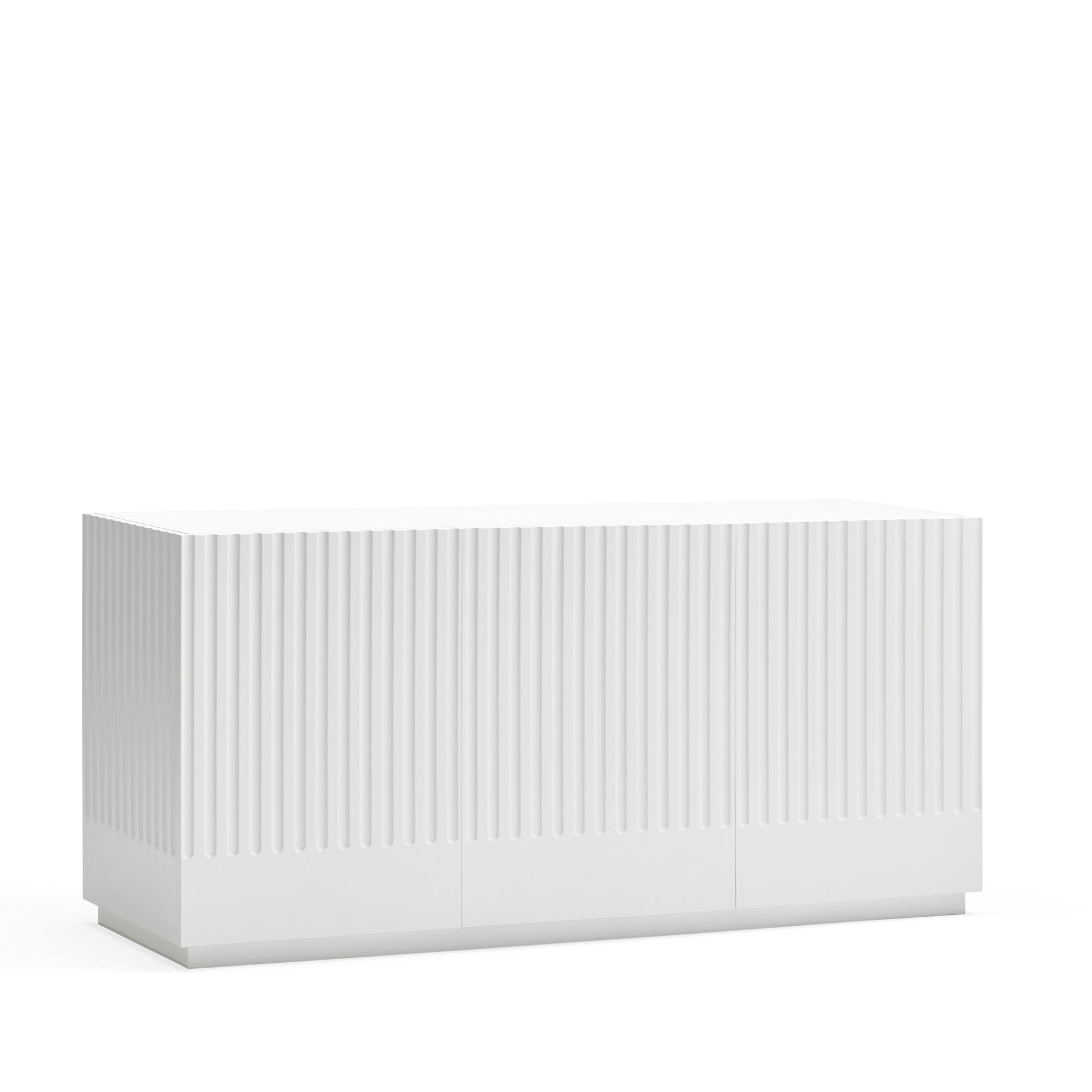 Madia bianca 3 ante Doric di Teulat 148x48 cm
