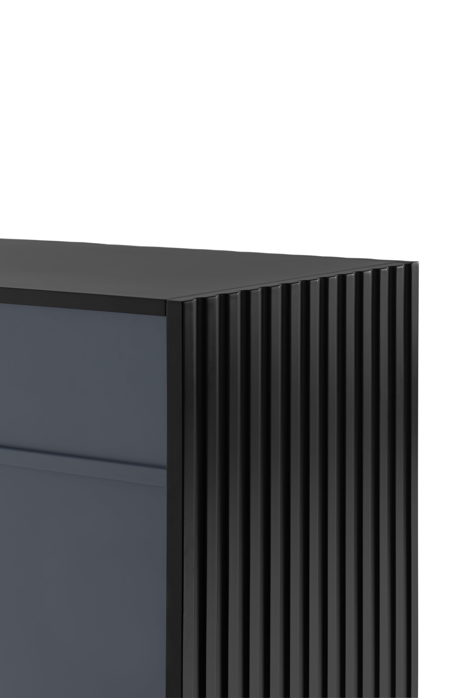 Credenza 2 ante nero Doric di Teulat 91x120 cm
