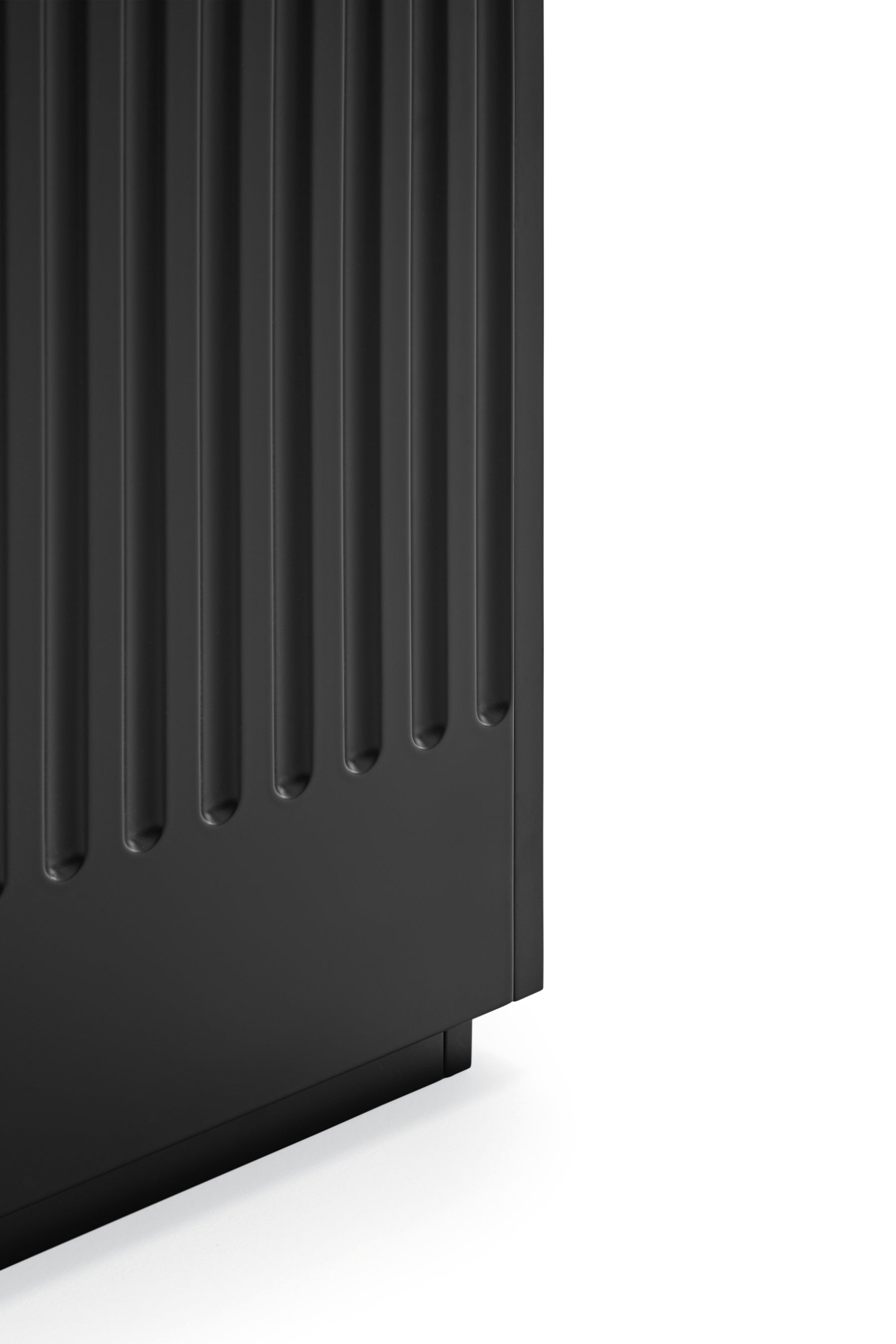 Madia 4 ante nero Doric di Teulat 198x48 cm