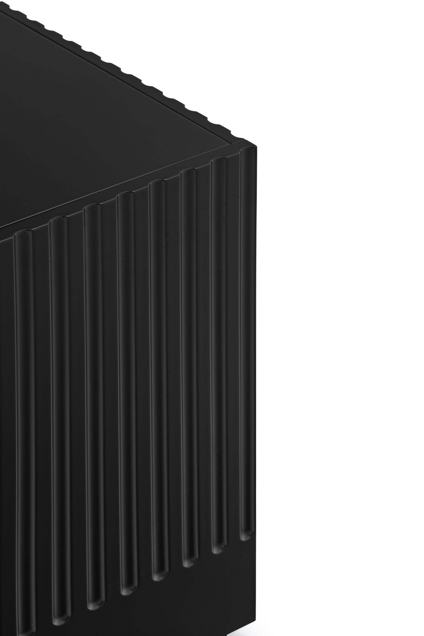 Madia 4 ante nero Doric di Teulat 198x48 cm