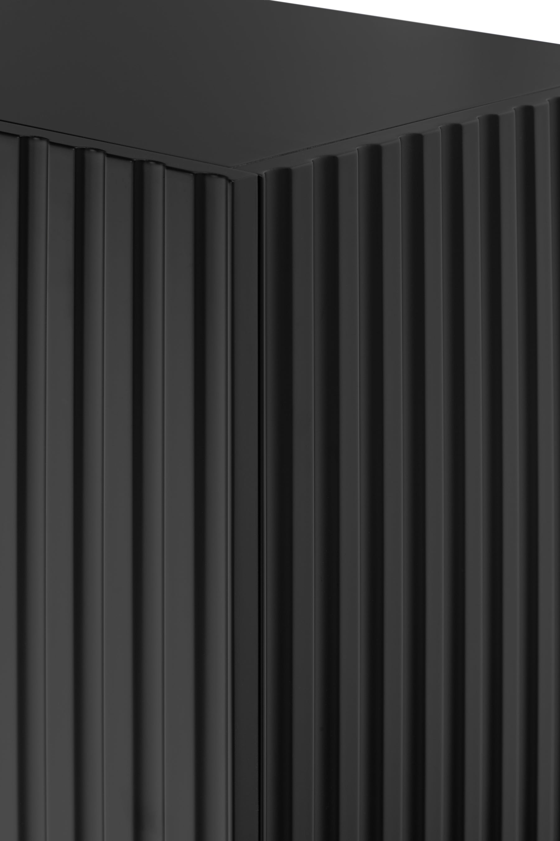 Madia 4 ante nero Doric di Teulat 198x48 cm