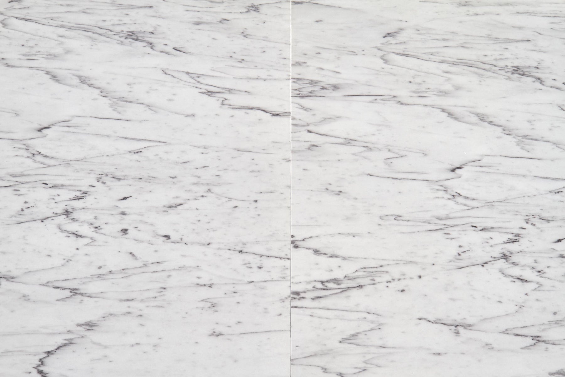 Tavolo allungabile in legno MDF laminato effetto marmo bianco e gambe in acciaio nero Dallas 160x90 cm - allungabile fino a 220 cm