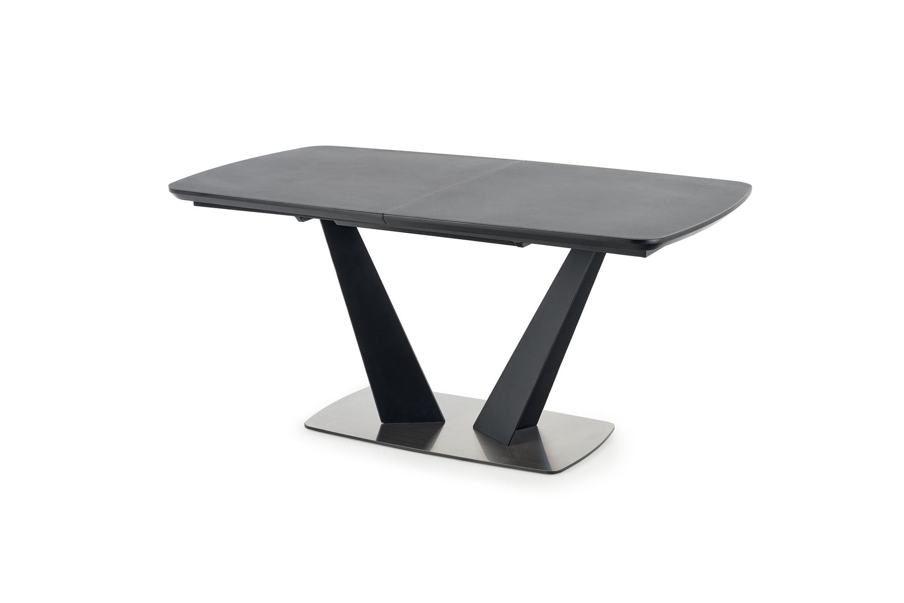 Tavolo allungabile per 6/8 persone grigio Fanny 160/220x90 cm
