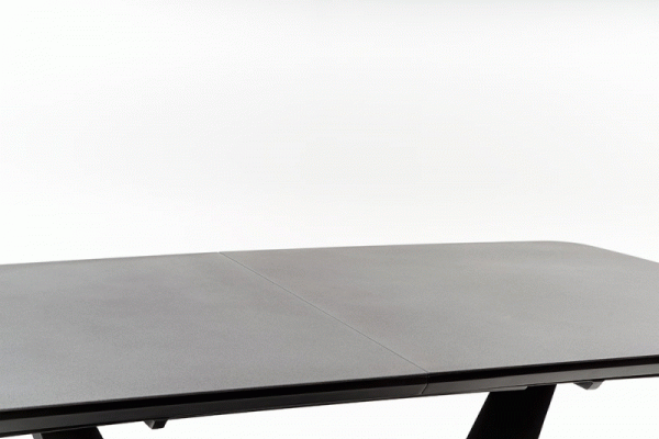 Tavolo allungabile per 6/8 persone grigio Fanny 160/220x90 cm