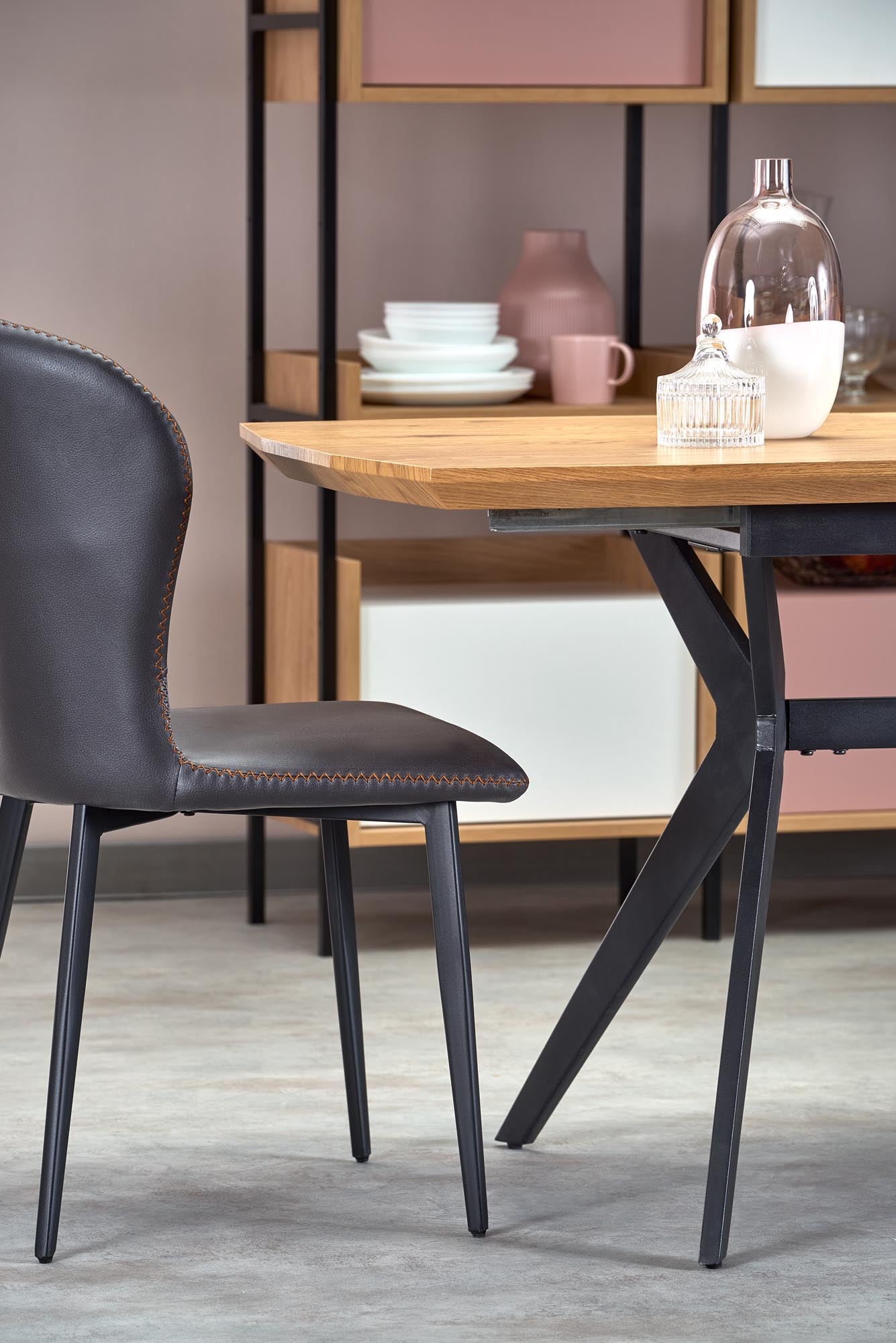 Tavolo allungabile per 4/6 persone rovere Kelly 140/180x90 cm