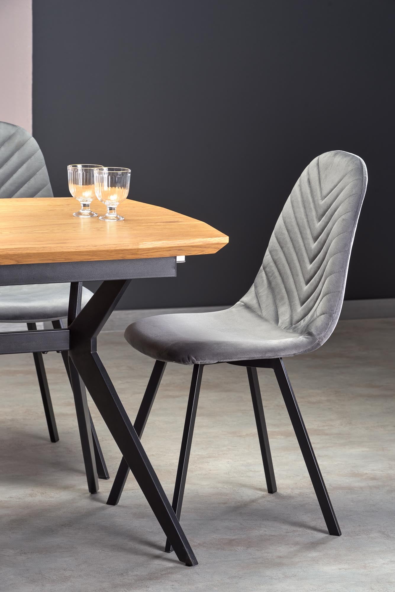 Tavolo allungabile per 4/6 persone rovere Kelly 140/180x90 cm