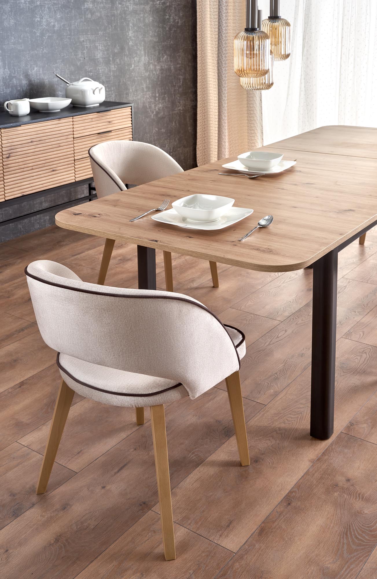 Tavolo allungabile per 6/8 persone Florian 160/228x90 cm