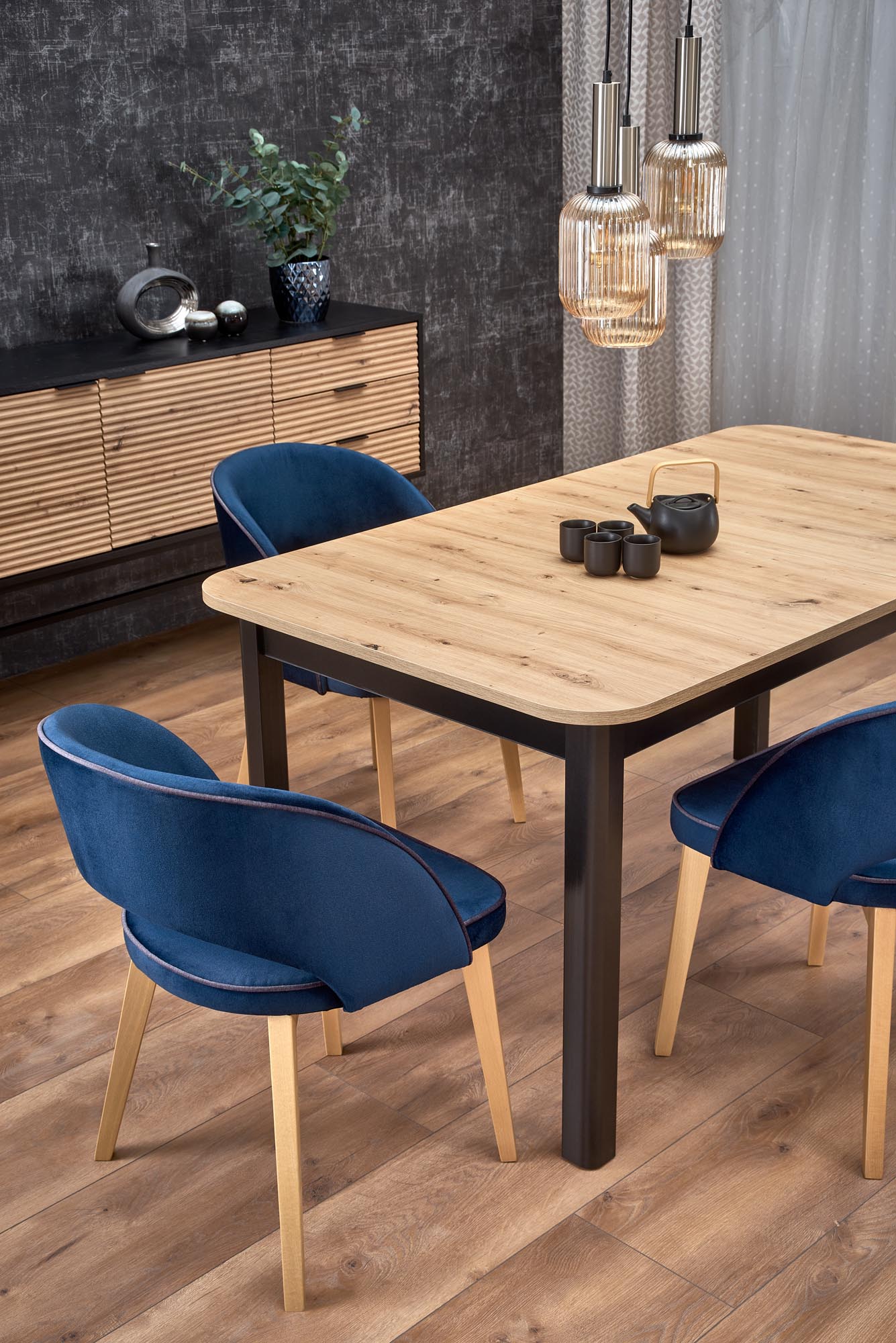 Tavolo allungabile per 6/8 persone Florian 160/228x90 cm