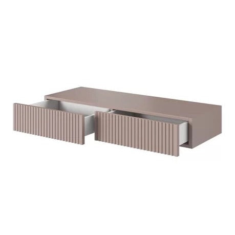 Consolle sospesa 2 cassetti Nicole 100x41 cm