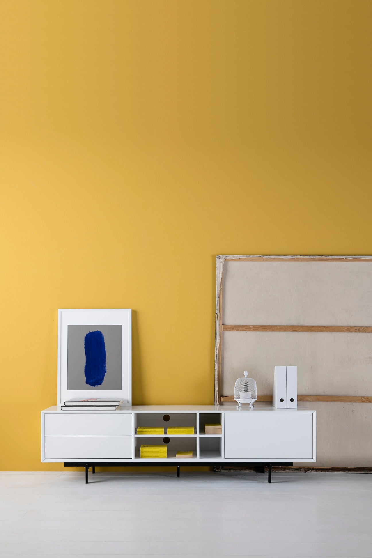 Mobile TV Santerno 180 x 40 cm bianco