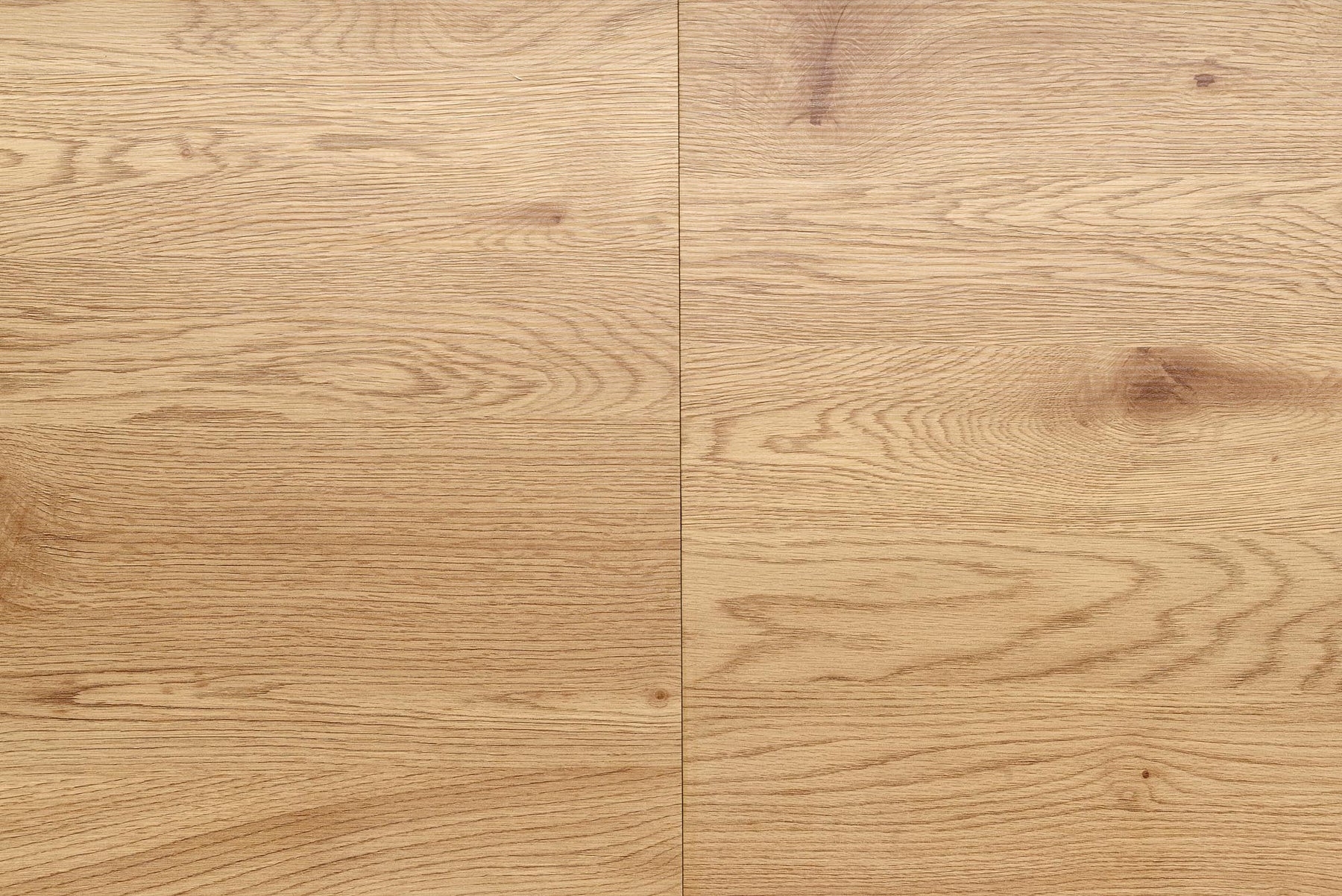 Tavolo tondo allungabile in MDF laminato rovere con gambe in acciaio nero Mercy Ø 120 cm - allungabile a 160cm