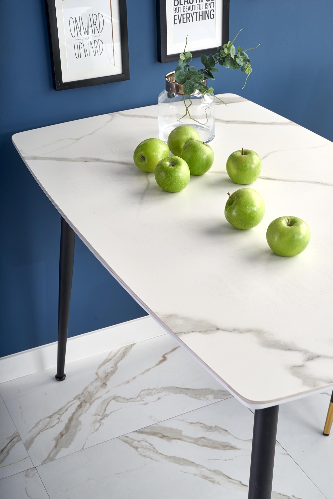 Tavolo per 4 persone bianco Mery 120x70 cm