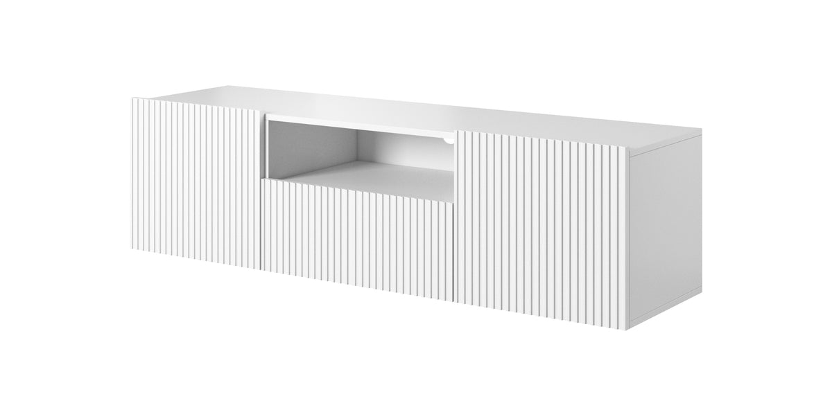 Mobile TV sospeso 2 ante ed 1 cassetto Nicole 150 x 45 cm