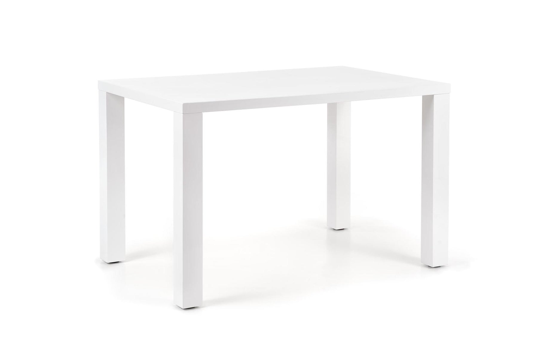 Tavolo allungabile in legno MDF laccato bianco Ronald 140x80 cm - allungabile fino a 180 cm