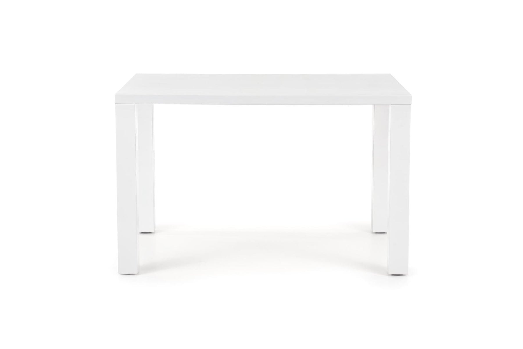 Tavolo allungabile in legno MDF laccato bianco Ronald 140x80 cm - allungabile fino a 180 cm