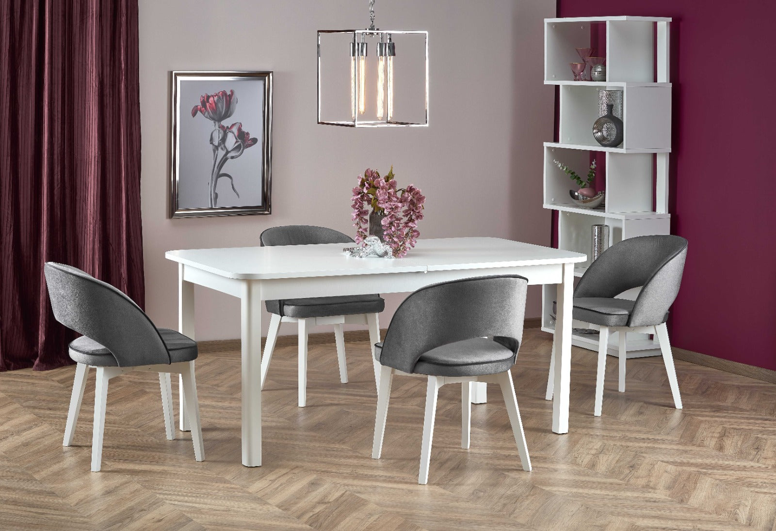 Tavolo allungabile per 6/8 persone Florian 160/228x90 cm
