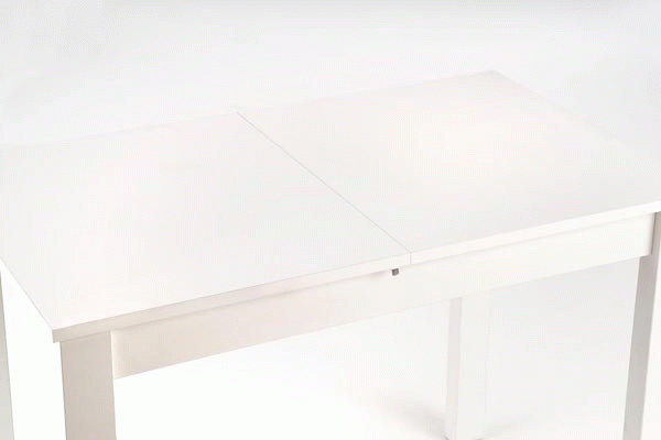 Tavolo allungabile in legno laminato Gino 100 x 60 cm - allungabile fino a 135 cm