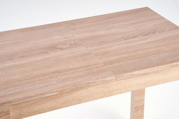 Tavolo allungabile in legno laminato Gino 100 x 60 cm - allungabile fino a 135 cm