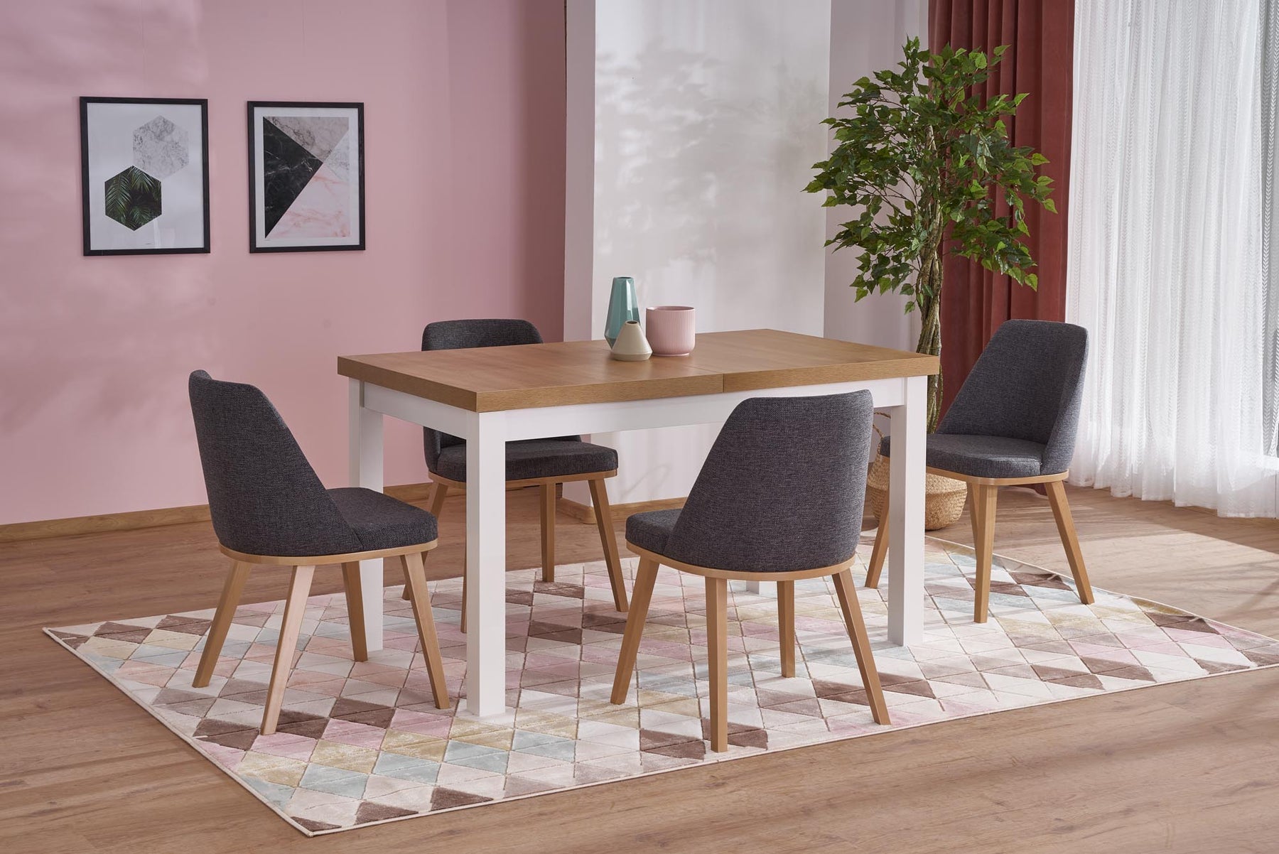 Tavolo allungabile Tiago 140/220x80 cm